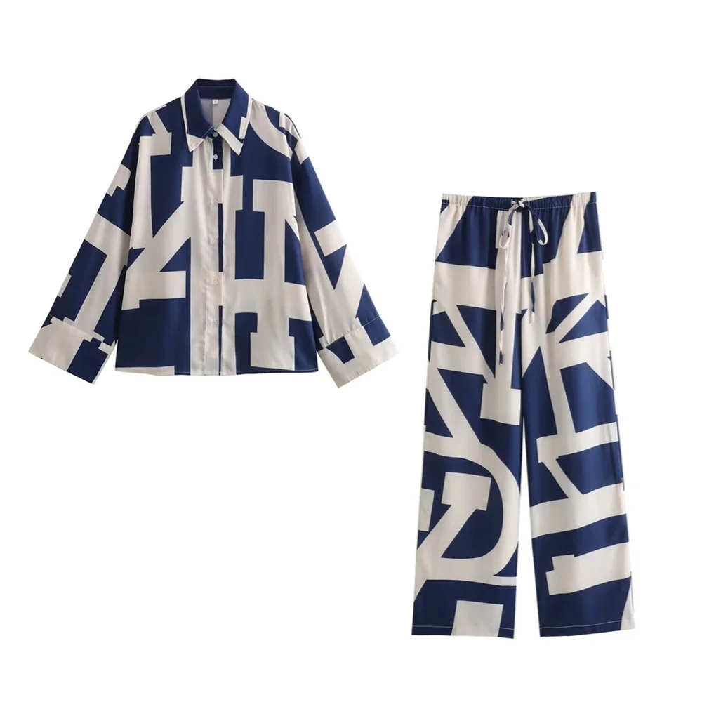 ALICIA™ CONJUNTO DOS PIEZAS CAMISA + PANTALON INFORMAL